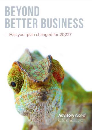 (BBB08) Has your plan changed for 2022?  Be decisive, and review your strategy